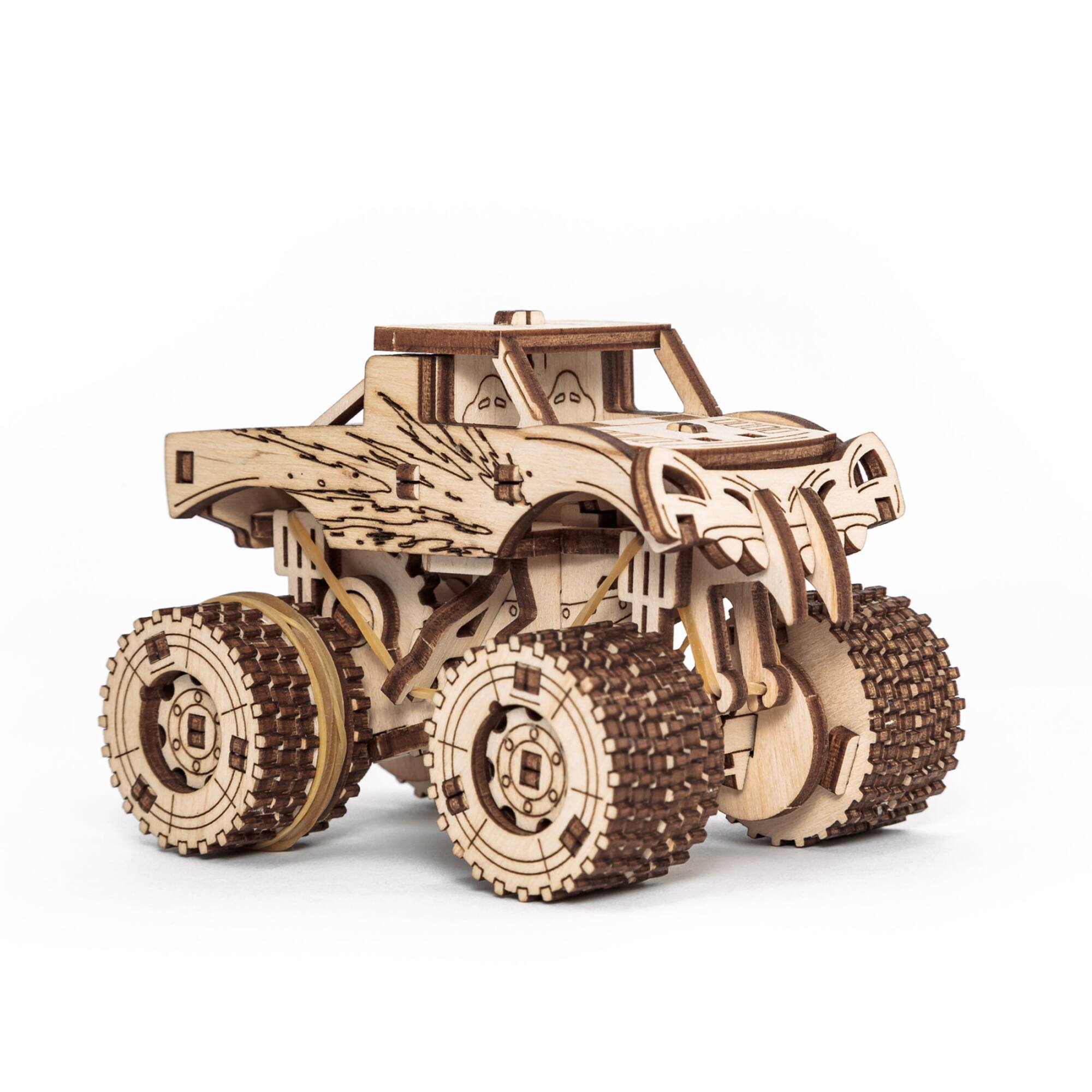 EWA™ Eco-Wood-Art 5-in-1 Vehicles 3D Wooden STEM Construction Kit